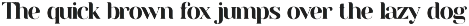 Decatlon Luxury Serif Font preview