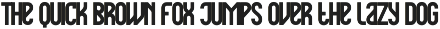 Black Roane - Condensed Sport Font preview