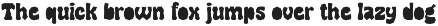 Surfo - Cutout font preview