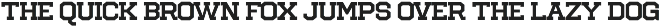 GC Back Ford - Urban Slab Typeface preview