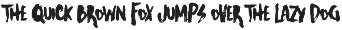 Raw Voltage – Aggressive Brush Font preview