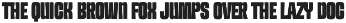 Andora - Unique Condensed Bold Font preview