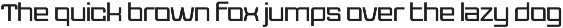 Weight - Modern Technology Font preview