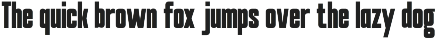 Chronex Condensed Futuristic Font preview