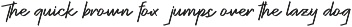 La Papela Aesthetic Script Font preview