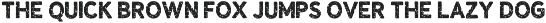 Stacked Retro – Grunge Display Font preview