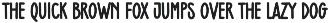SFC Brison Font Collection preview