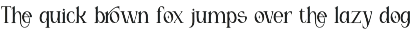 Gorufat - Modern Elegant Font font preview