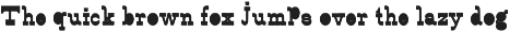 Italian Print - Font preview