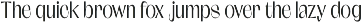Richeks Kosta Thin Sans Serif preview