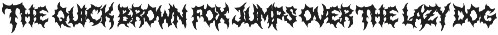 Nordic Frost | Black Metal Font preview