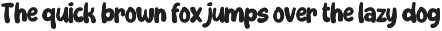 Playful Blob - A Bubbly Display Font preview