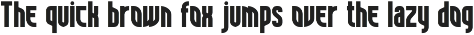 Bigus font family preview