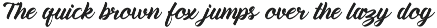 Amiable Forsythia Font preview