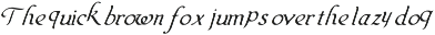 Vertrauen - Font preview