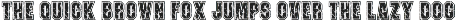 Black Battle - Rugged Display Font font preview