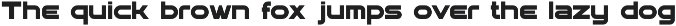 Tander font family preview