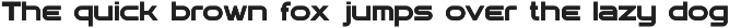 Tander font family preview