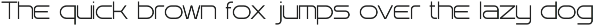 Tander font family preview