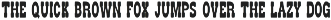 Saddle Ridge - Bold Western Font preview