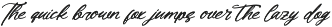 Janhira Aesthetic Handwritten Font preview