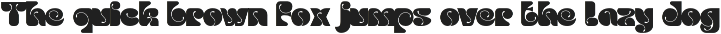 TEEMING MASSES - BOLD GROOVY FONT preview