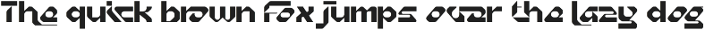 Causing Comfort - Sci-fi Font preview