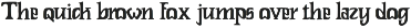Rowdin Serif font preview