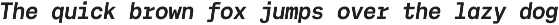 Cx Mono; 12 Fixed Width Fonts preview