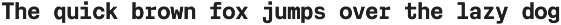 Cx Mono; 12 Fixed Width Fonts preview