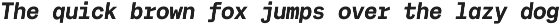Cx Mono; 12 Fixed Width Fonts preview
