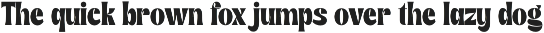 Orange Bright Bold Serif Font preview