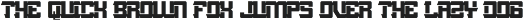 Vonirace - Futuristic Sporty Font preview