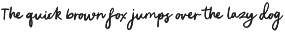 Bonjour Font preview
