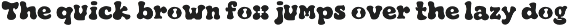 Velvetoon Lava Groovy Retro Font preview