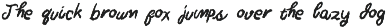 The Fairy Girly - Texture Font preview