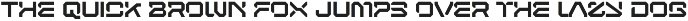 LETRIAL Square Industrial Font preview