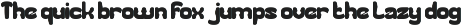 Going Right font preview
