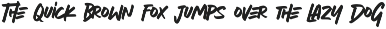 Urban Haze – Brush Font Simple preview
