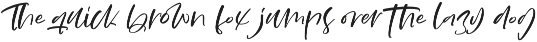Broken Wasabi Organic Handlettering preview