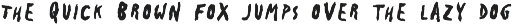 Wetwall Font preview