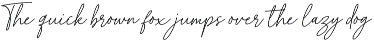 Castilla Signature Handwritten Font preview
