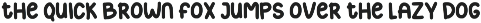 Nursery School - Bubbly Display Font preview
