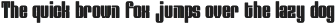 Rude – Condensed Font preview