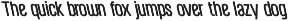 Welcome – Condensed Font preview