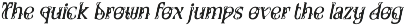 Trouble – Melted Serif Font preview