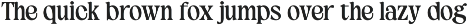 Gilgans Classic Serif Typeface preview