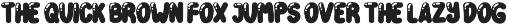 Black Bubble - Bubble Display Font preview