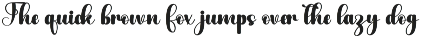 Beautiful Sunshine font preview