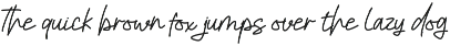 Kafine Bliss - Monoline Font preview
